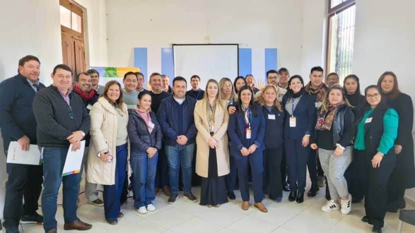 Saladas fue sede de un Encuentro de Fortalecimiento Municipal para equipos técnicos de la región