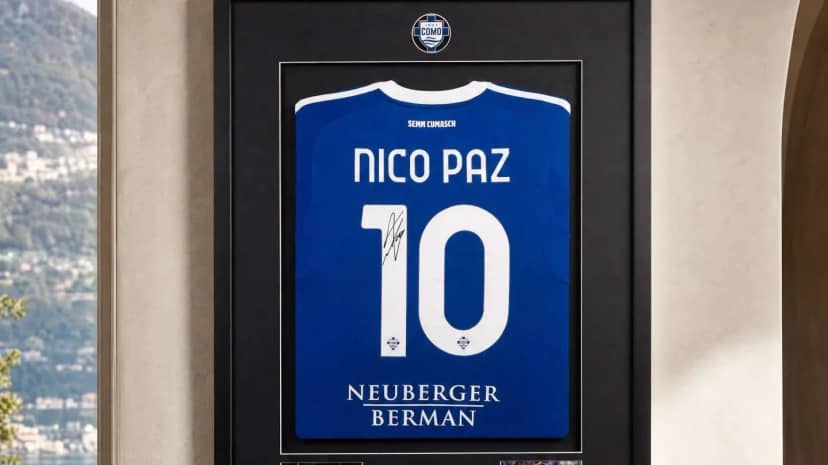 Como lanzó camisetas homenaje de Nico Paz a 450 euros y se agotaron - TyC Sports