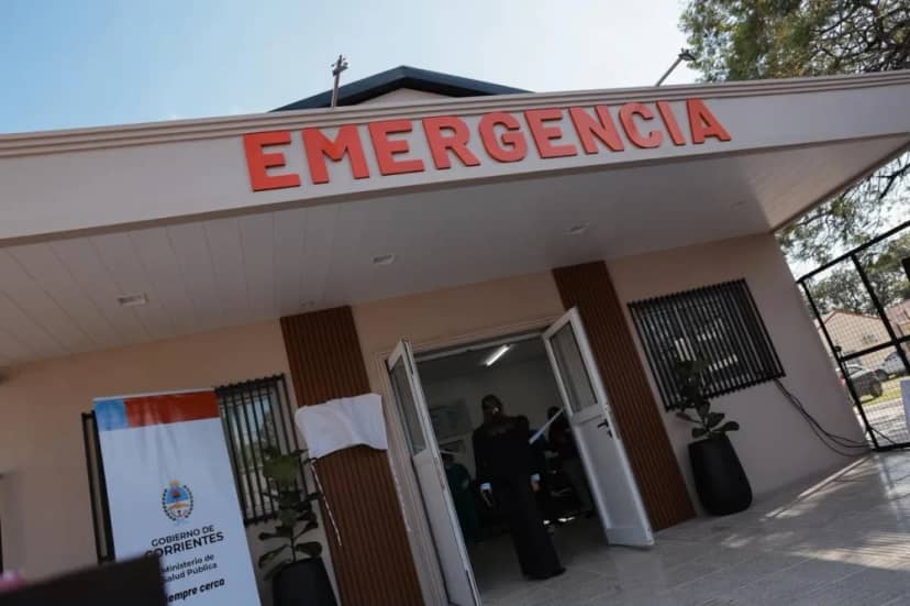 Valdés inauguró la ampliación del Servicio de Emergencia del Hospital Llano