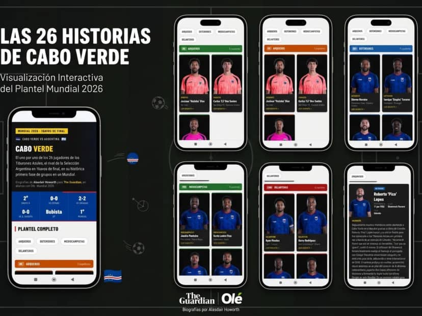 Multimedia: las 26 vidas de película de Cabo Verde, el rival de Argentina que sorprendió al Mundial