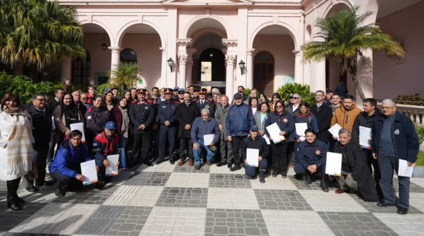 Fenómeno del Niño: otorgaron subsidios a 60 cuarteles de bomberos