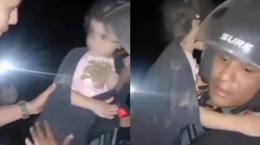 Una nena que sobrevivió a los terremotos estremeció a los rescatistas cuando le preguntaron por su mamá
