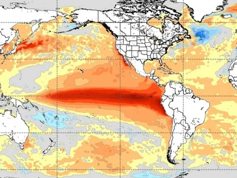 El Niño: las lluvias más intensas llegarán entre septiembre y febrero de 2027