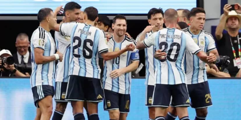 El once titular de la Selección Argentina para enfrentar a Cabo Verde