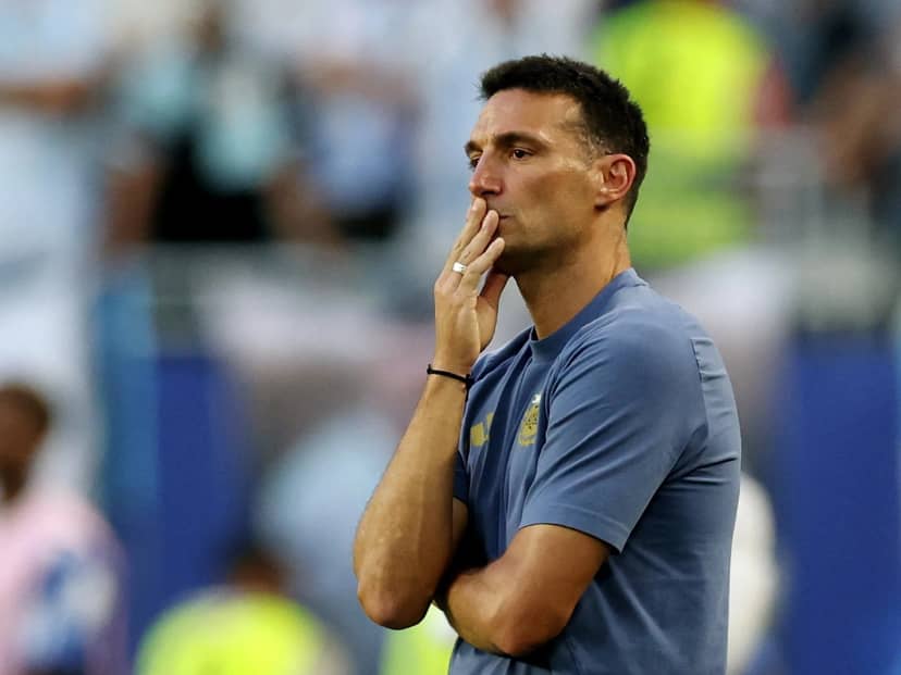 Scaloni, de "este equipo nunca se rinde" a "el partido fue durísimo"
