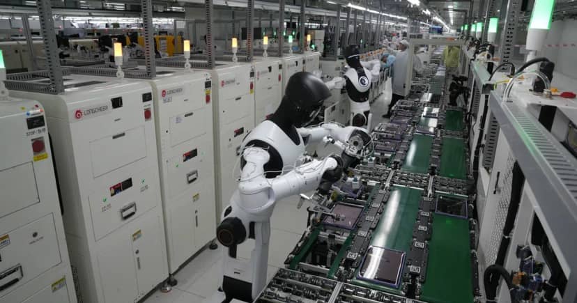La robotización es imparable en China por la caída de la fuerza de trabajo
