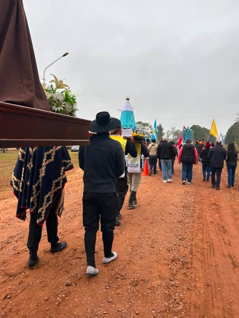 Mburucuyá: emotiva fiesta religiosa en la capilla de Manantiales