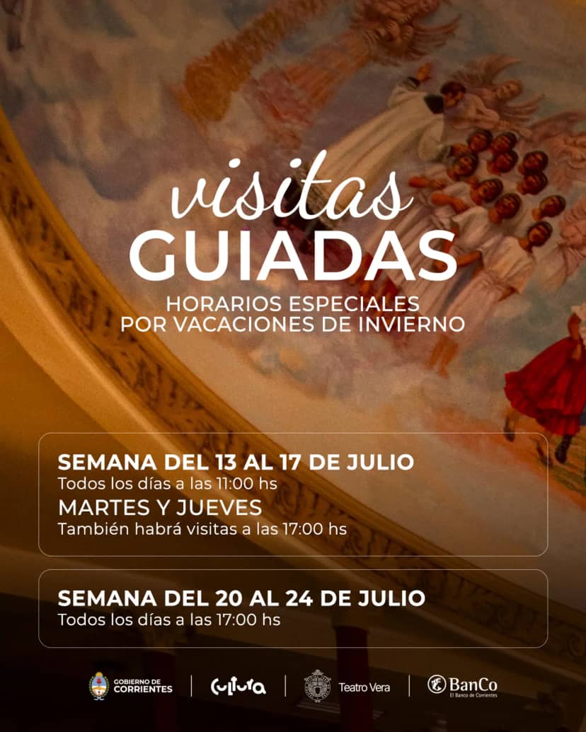 Vacaciones de Invierno: el Teatro Oficial Juan de Vera amplía los horarios de sus visitas guiadas