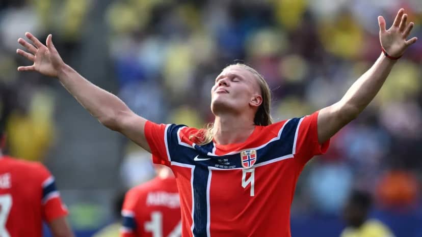 Los dos goles de Haaland que eliminaron a Brasil del Mundial 2026 - TyC Sports