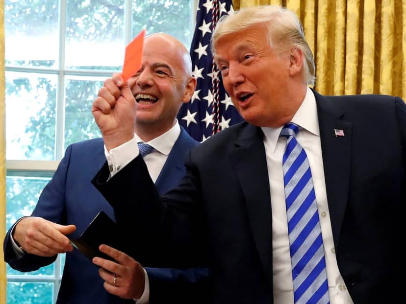 El agradecimiento de Trump a la FIFA por permitir que el goleador expulsado en Estados Unidos juegue los octavos