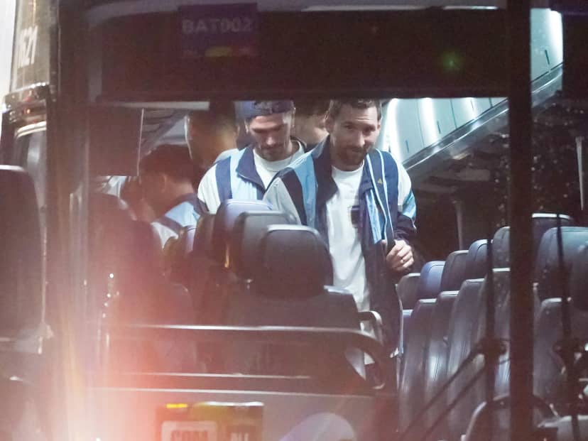 La Selección, en Atlanta: cómo fue la llegada a horas de los octavos ante Egipto