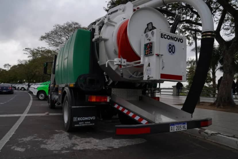 El Municipio incorpora un camión desobstructor ante El Niño