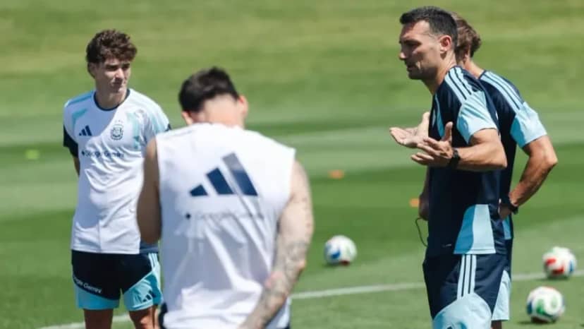 Los tres cambios que piensa Scaloni en el once de Argentina ante Egipto - TyC Sports
