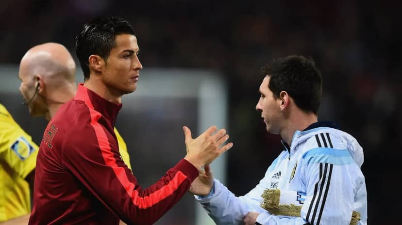 A cuántos goles de Cristiano Ronaldo quedó Messi en la lista de máximos goleadores de selecciones - TyC Sports