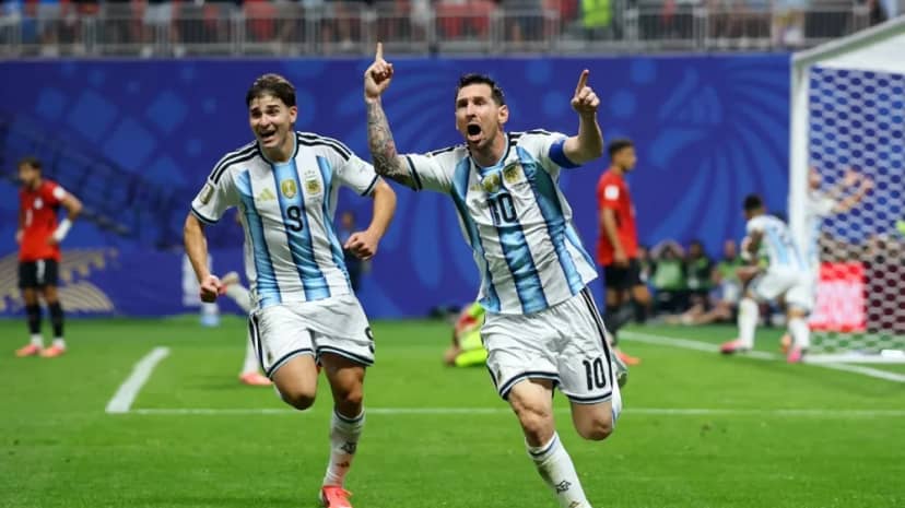 Histórica remontada: Argentina lo dio vuelta y venció a Egipto 3 a 2