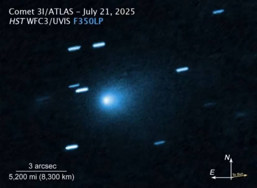 Los últimos datos sobre el cometa 3I/ATLAS que desconciertan a la ciencia