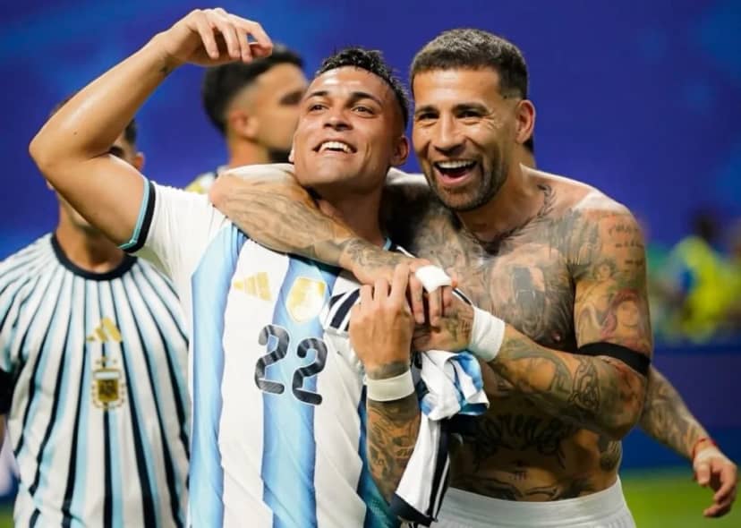 Estamos re locos: Otamendi mostró la fiesta en el vestuario