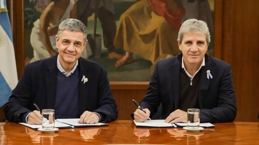 Tensión fiscal: Luis Caputo "escondió" un gasto de $1,1 billones correspondiente a CABA