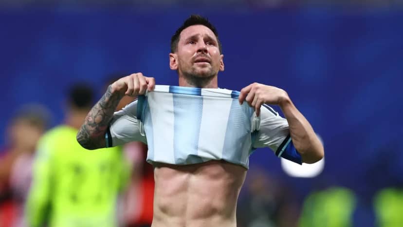 La emoción y llanto de Messi tras la infartante clasificación de la Selección Argentina: "Es una locura" - TyC Sports