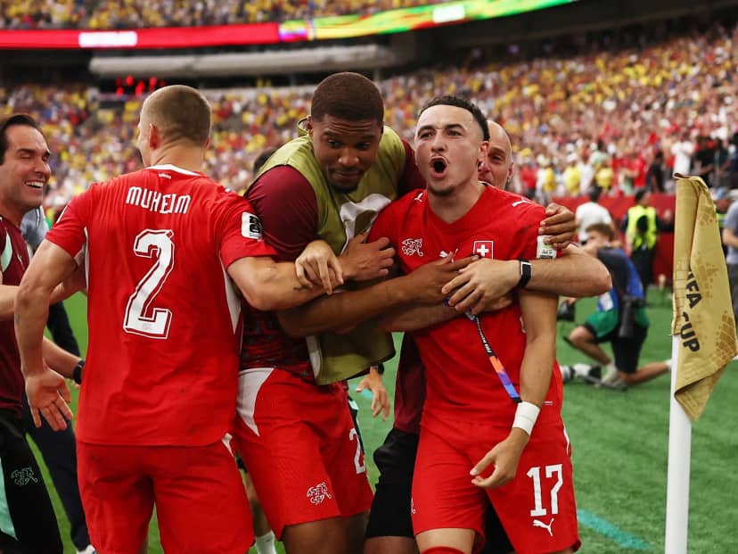 Suiza eliminó a Colombia por penales y jugará los cuartos de final contra Argentina