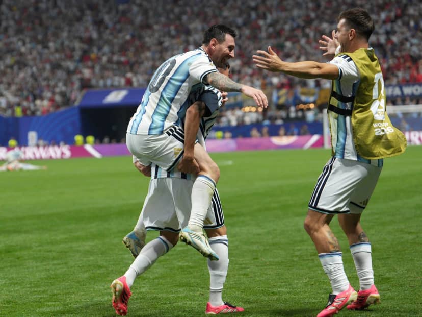 La Selección, de gol a gol en 13 minutos y 15 segundos contra Egipto