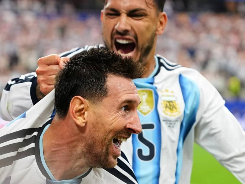 Paredes, con Olé: "Trabajamos para que el último partido de Leo nunca llegue"