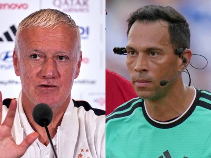 Deschamps, antes de Marruecos: "Espero que Tello y sus asistentes estén al mismo nivel que Letexier y su equipo arbitral"
