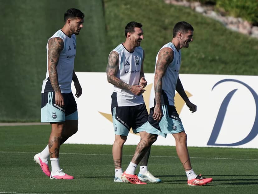 De Paul, a Olé: "Messi nos toca fibras muy profundas"