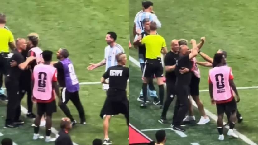 Lo que no se vio cuando el DT de Egipto denunció racismo cara a cara con Messi - TyC Sports