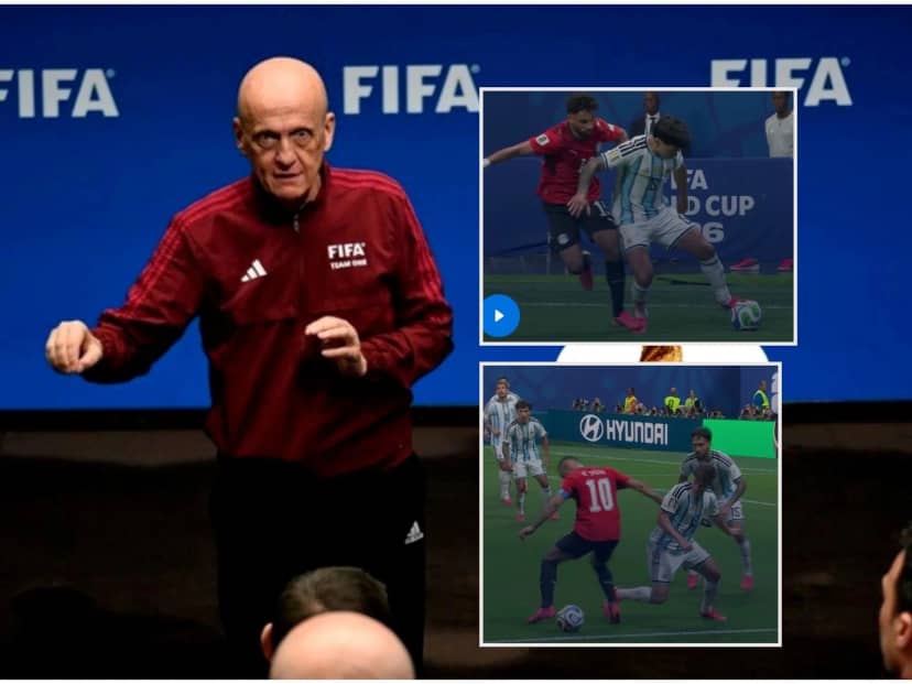 Jefe de los árbitros de FIFA:  de “no somos influenciados” a explicar los aciertos del VAR en Argentina-Egipto