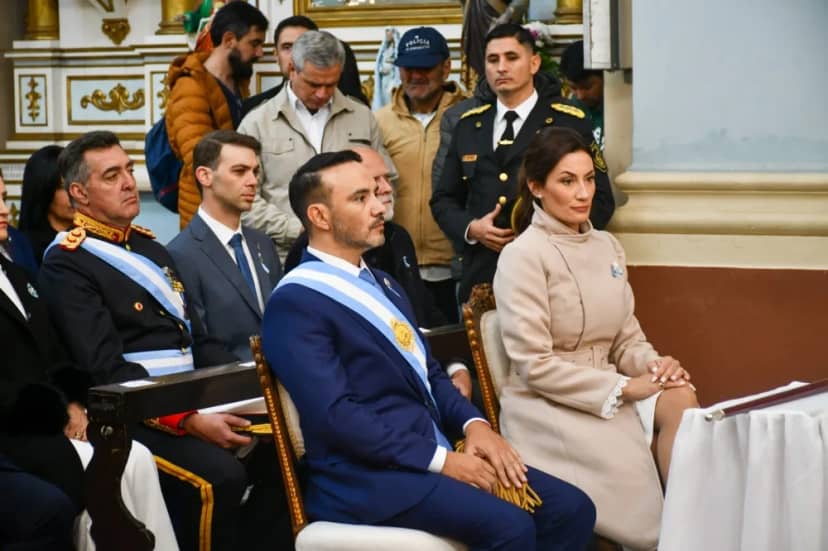 Juan Pablo Valdés encabezó el tedeum por el 9 de Julio en La Merced