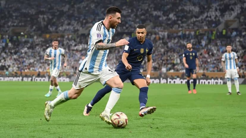 A cuántos goles quedó Mbappe de Lionel Messi en los Mundiales - TyC Sports