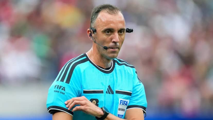 Jo&atilde;o Pinheiro, el árbitro portugués con polémica en la última Champions que dirigirá Argentina - Suiza en el Mundial - TyC Sports
