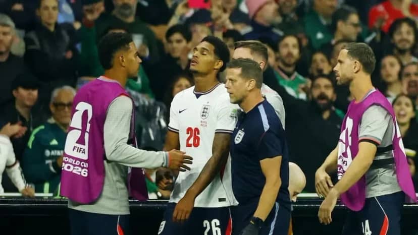 Dura sanción para un titular de Inglaterra: baja ante Noruega y en una posible semifinal del Mundial 2026 - TyC Sports