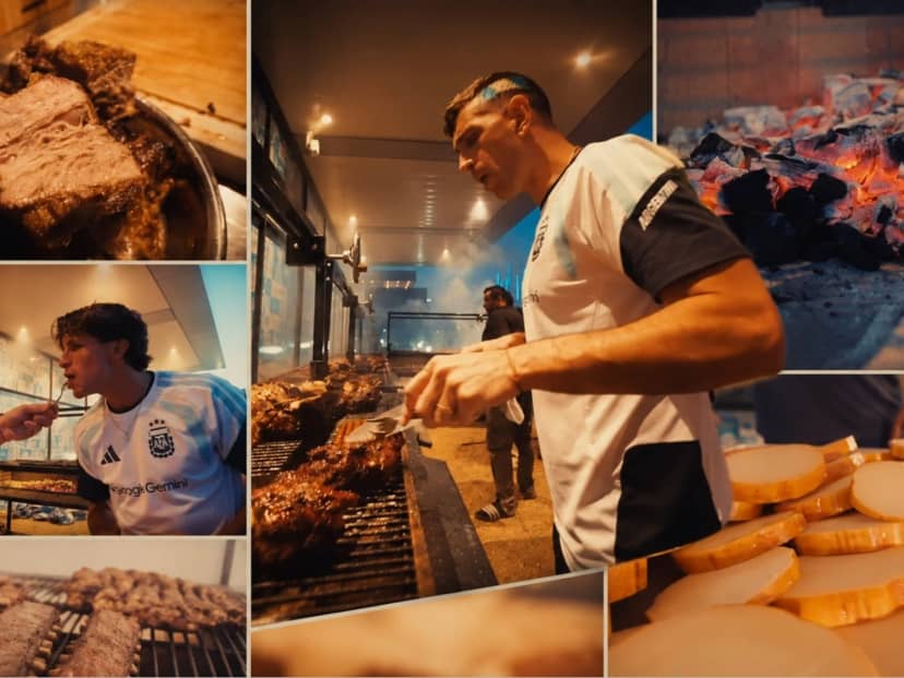 La intimidad del asado de la Selección y la tradición meteorológica que se repitió