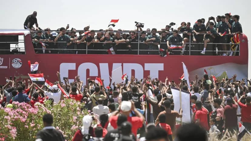 Fiesta en la vuelta de Egipto a El Cairo y fuerte mensaje de Salah: "Que este sea un nuevo comienzo" - TyC Sports