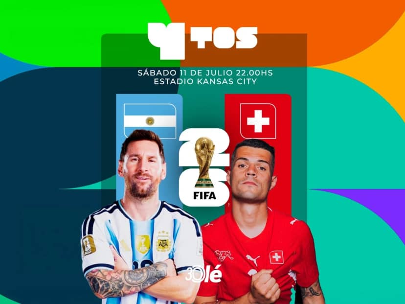 Argentina vs. Suiza, por el Mundial 2026: formaciones, horario y por dónde ver en vivo los cuartos de final