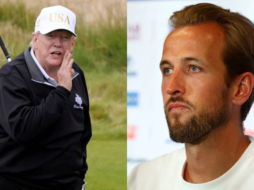 Harry Kane contó que jugó al golf con Donald Trump: "Fue una experiencia única"