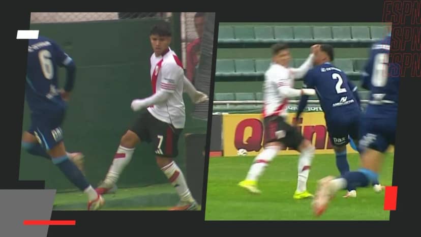 Las dos expulsiones insólitas de River en la final de la Reserva ante Racing
