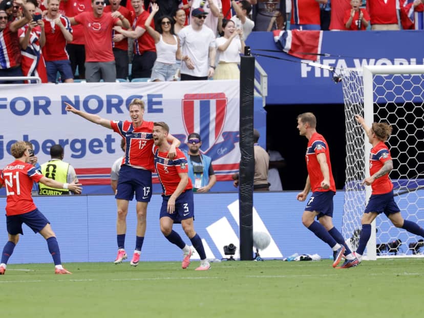 El gol anulado a Noruega por la implementación de una nueva regla