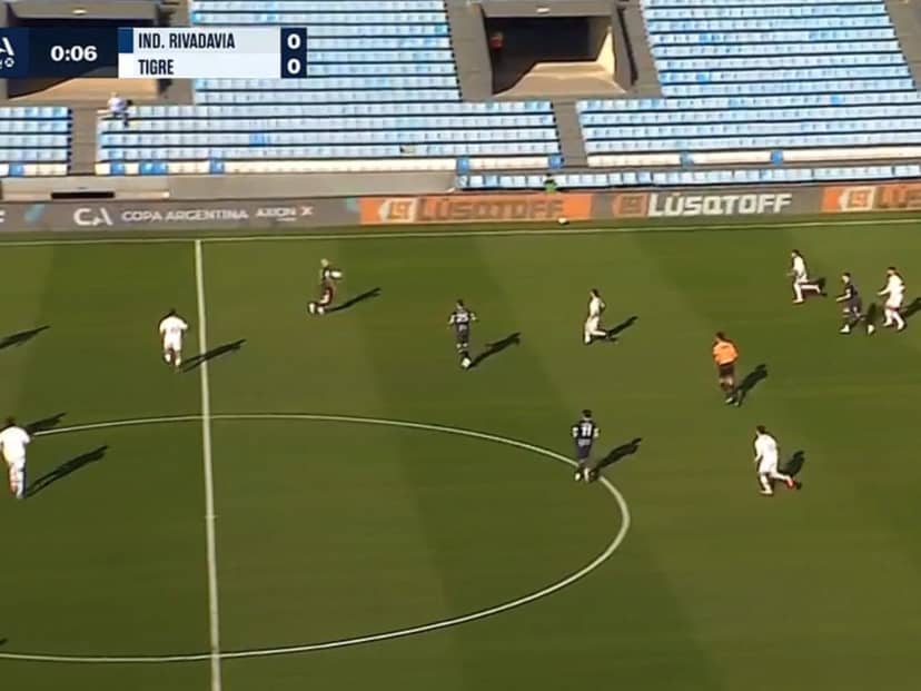 Por un penal, Independiente (R) le gana a Tigre