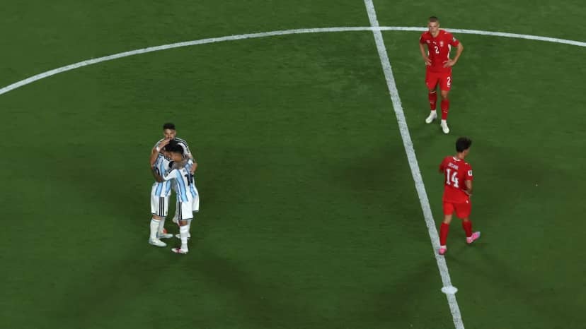 La avivada del Flaco López que no se vio contra Suiza y salvó a Argentina - TyC Sports