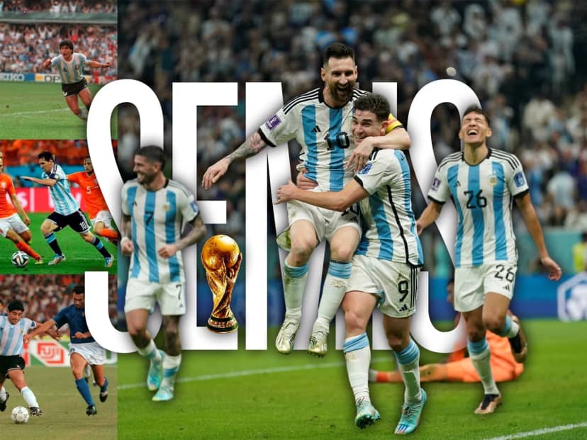 Elijo creer: Argentina y sus números positivos en semis de los Mundiales