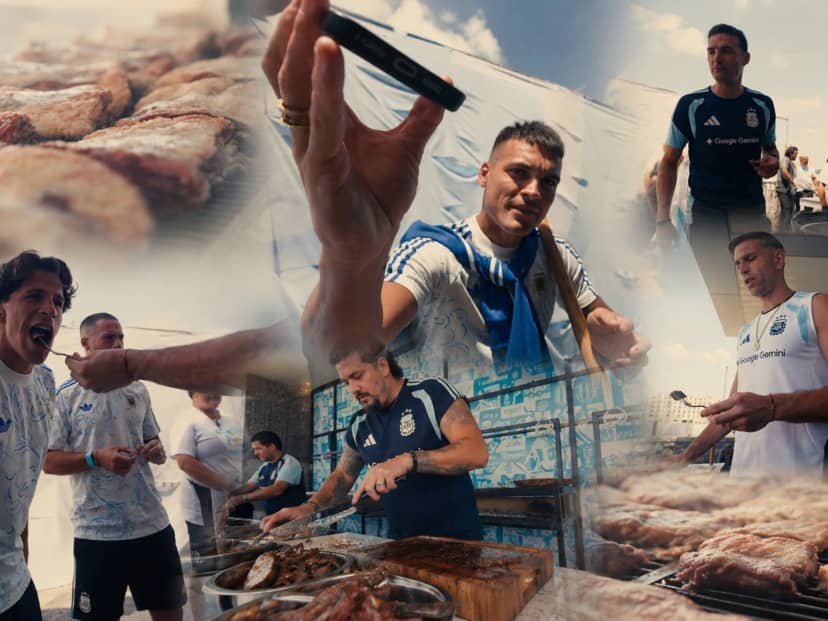 El rito sagrado: la intimidad del último asado de la Selección en Kansas City