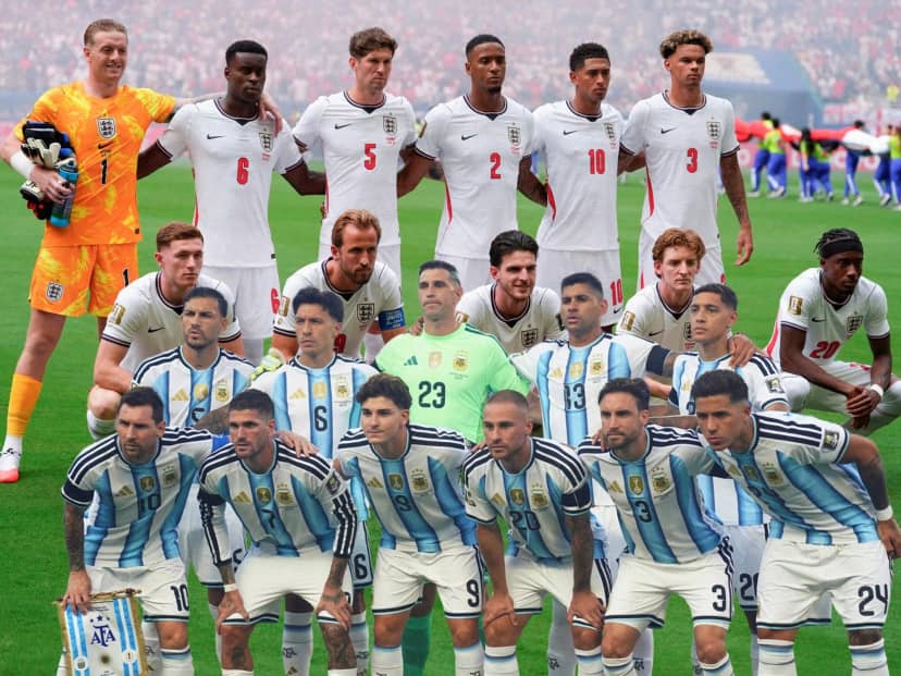 El 11 de Argentina vs. el 11 de Inglaterra, ¿quién gana en el pan y queso?