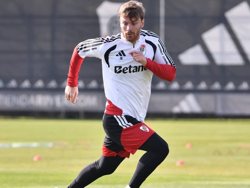 El refuerzo top de River: cómo está Lucas Beltrán y cuándo debutaría