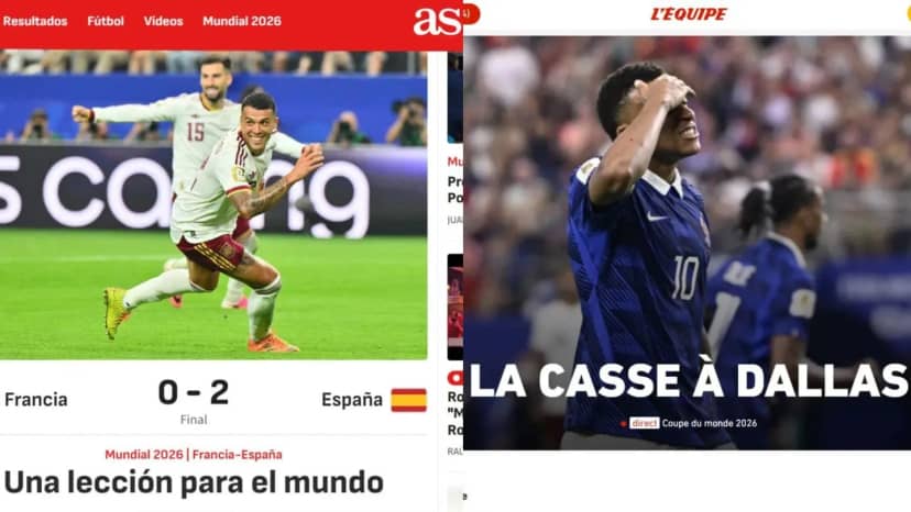 Los medios del mundo, entre el orgullo de España y la bronca de Francia - TyC Sports