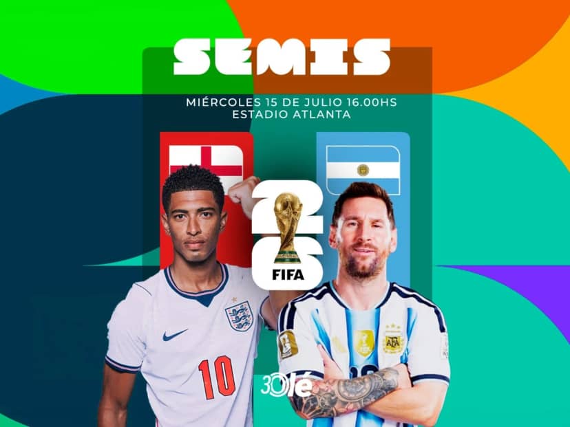 Selección Argentina vs. Inglaterra, por las semifinales del Mundial 2026: hora y cómo ver y probables formaciones