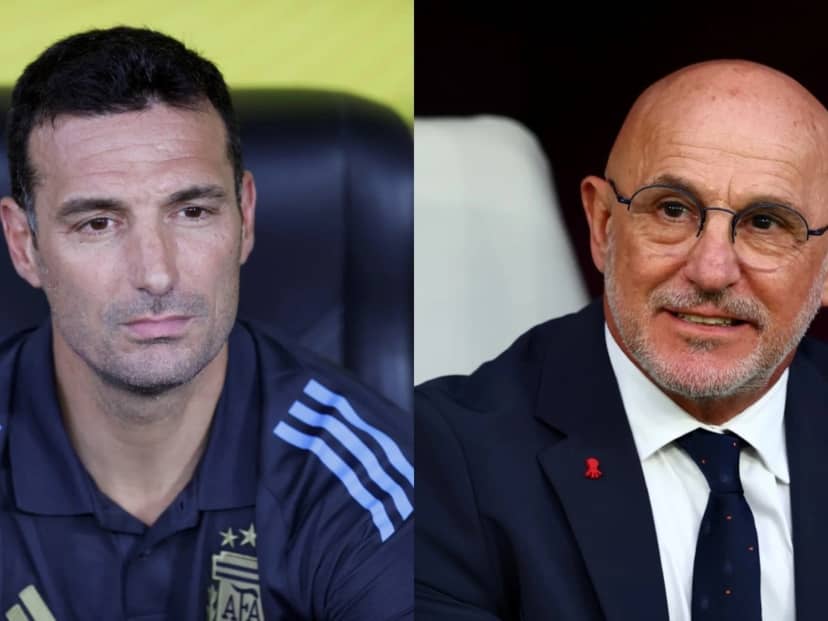 De La Fuente, el maestro de Scaloni, a la final del Mundial con España