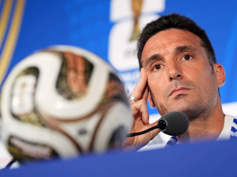 Scaloni sobre España finalista: "ganó bien" y cómo hablaría con De la Fuente